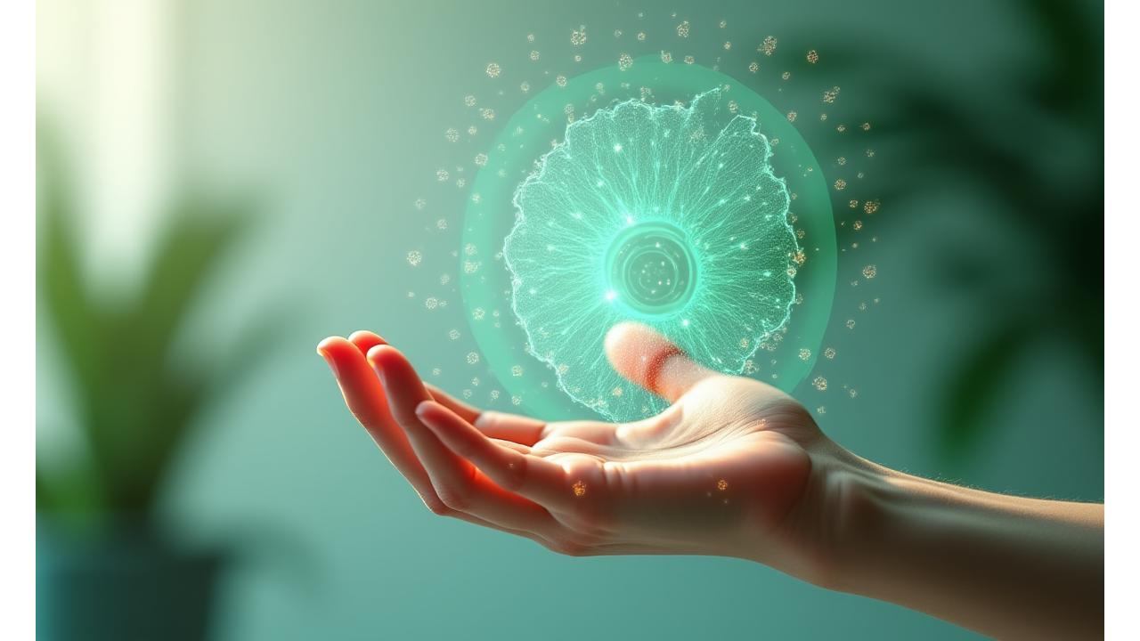 Antaramuka demo analisis kulit AI Teratai Bumi dengan visualisasi masa nyata