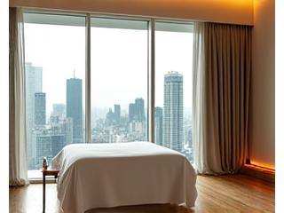 Ruang dalaman spa yang mewah di Kuala Lumpur